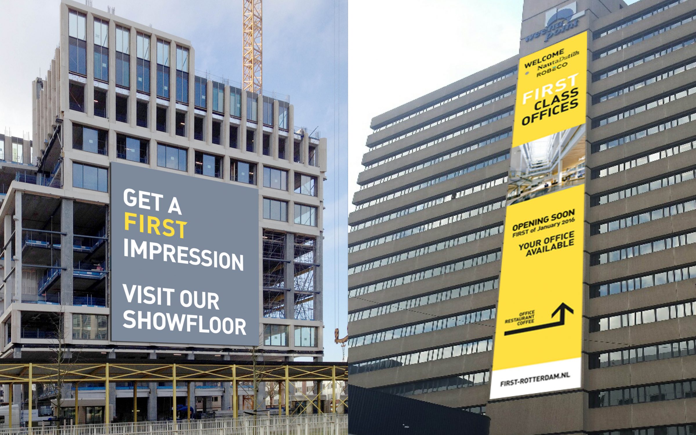 FIRST gebouw in Rotterdam - vastgoedcommunicatie