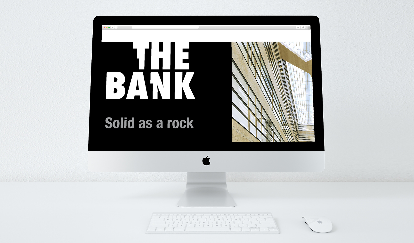 Website ontwerp - The Bank Amsterdam